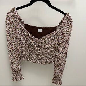 Aritzia Sunday Best Sinatra Long Sleeve Blouse